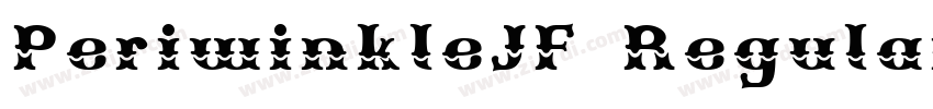PeriwinkleJF Regular字体转换